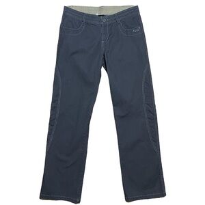 KUHL Wm’s Kuda Canvas Pant In Graphite Sz 8 Regular